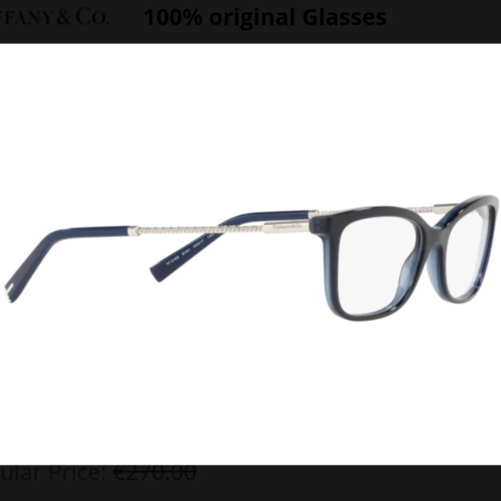 Tiffany & Co. Eyeglass Frames Only TF2169 Designer Luxury Celebrity #160